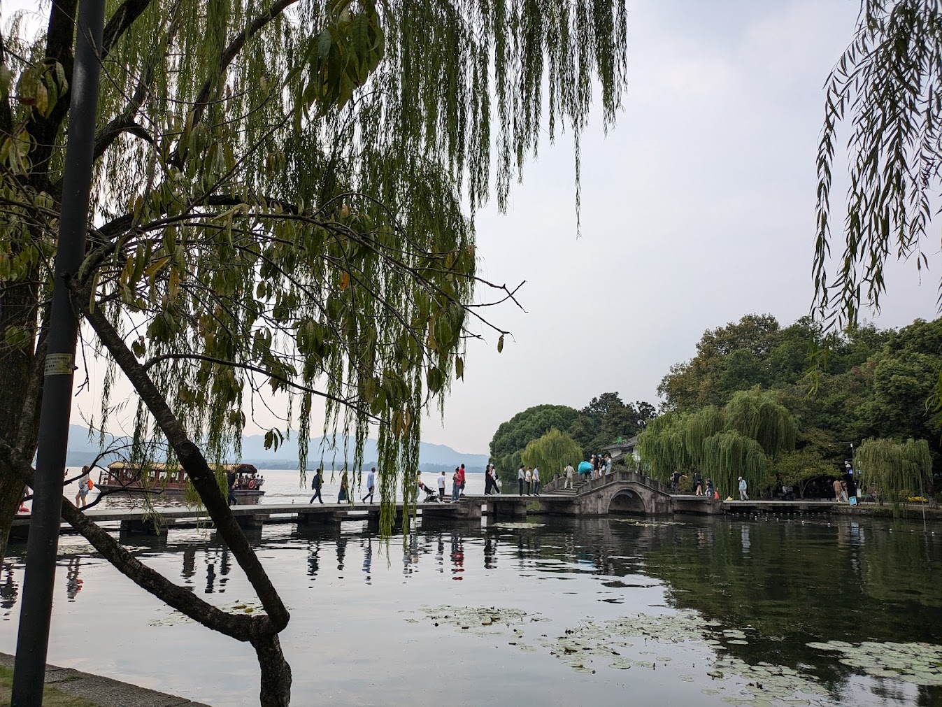 【中国杭州】世界遺産の西湖でのんびり